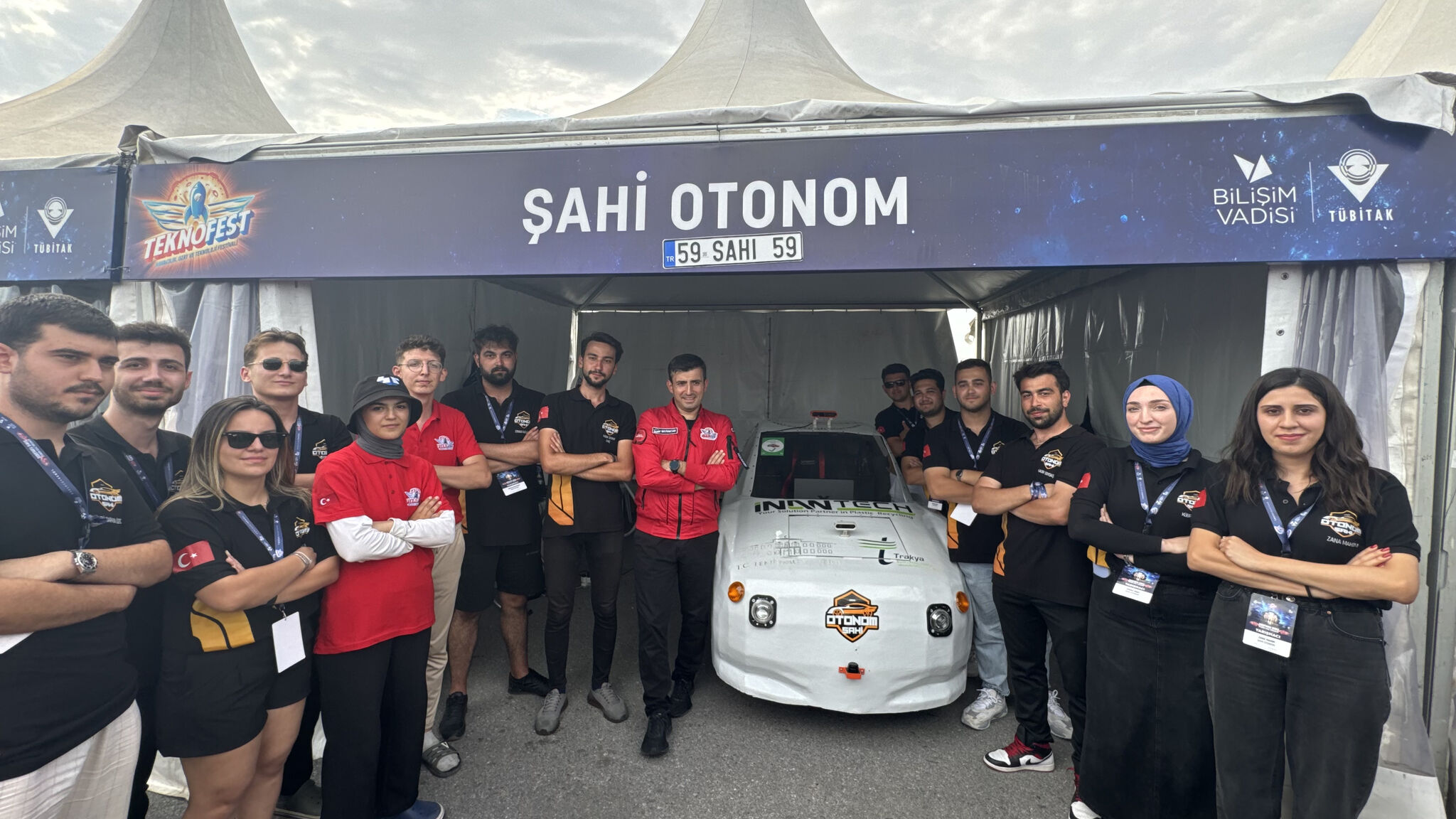 TEKNOFEST Robotaksi yarışması etkinlik alanı